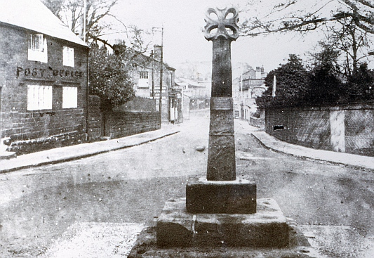 Village Cross in 1913, when Woolton became part of Liverpool
